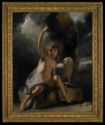 荒野の子供バプテスト、c.1776